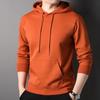 Мужская толстовка с капюшоном, однотонная, для отдыха, хлопковая, весенняя, новинка, универсальное пальто-кенгуру для молодежи и среднего возраста, тренд