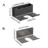 Dryer Organizer Space Saving Wall-Mounted Hair Dryer Holder Hook Storage Bracket Storage Shelves
