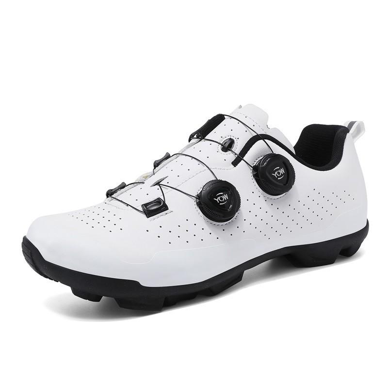 Mens Cycling Shoes XT3001 With Rotating Dial Breathable Leather Upper MTB Road Clipless Options