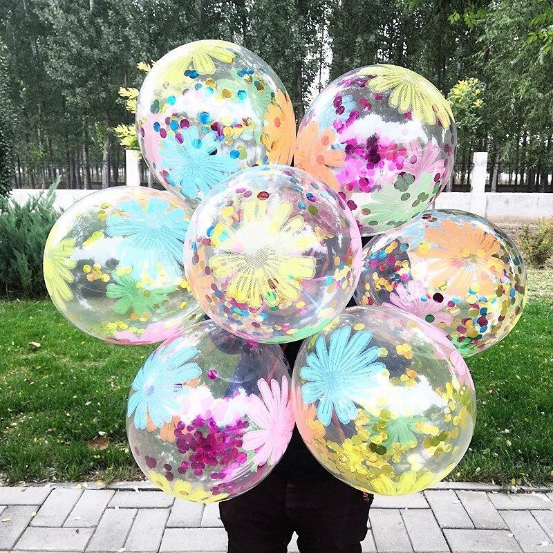 12-дюймовые блестки хризантемы, латексные шары из пенопласта хризантемы, подходят для шаров на день рождения, украшения свадебной вечеринки