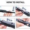 For Mercedes Benz C-Class W205 Car Wiper Blades Windscreen Windshield Wipers Car Accessories C-Klasse C180 C200 C220 C250 C300