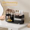 Вращающийся на 360 градусов органайзер для макияжа, поворотная стойка для хранения косметики