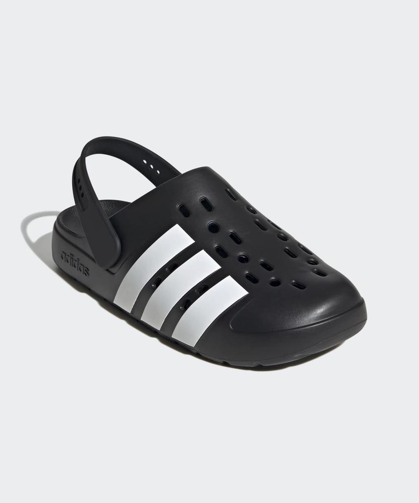 Adidas Adilette Clogs 2.0 - Black:White / Jq8058
