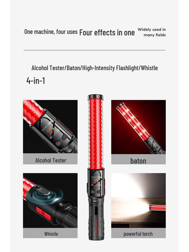 Улавливатель алкоголя Спиртовой Активируемый голосом Портативный Алкотестер 3-в-1 Тестер