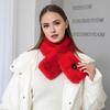 Heated Scarf Women USB Rechargeable Electric Heating Scarf with Intelligent Temperature Control Quick Heating Scarf