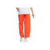 adidas Брюки Fustl, однотонные, свободные, на шнурке, трикотажные спортивные брюки, женские брюки, полуударно-оранжевого цвета JJ1345