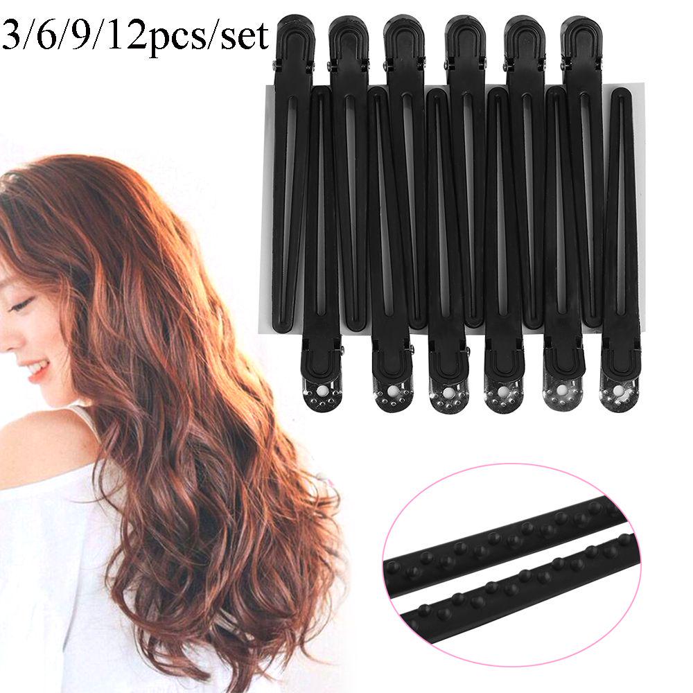 3pcs/6pcs/9pcs/12pcs Women Styling Tools Pro Salon Fix Hairpins Butterfly Hair Clips Claw Section