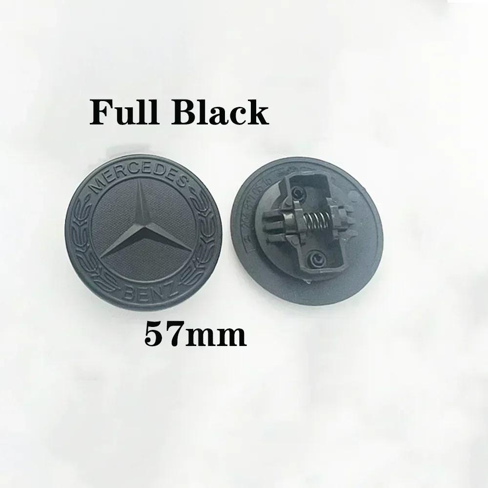 1pcs 57mm Car Front Hood Emblem Badge Bonnet Car Accessories For Mercedes Benz W204 W205 W212 W213 W221 W177 W246 GLA GLC CLA CQ1
