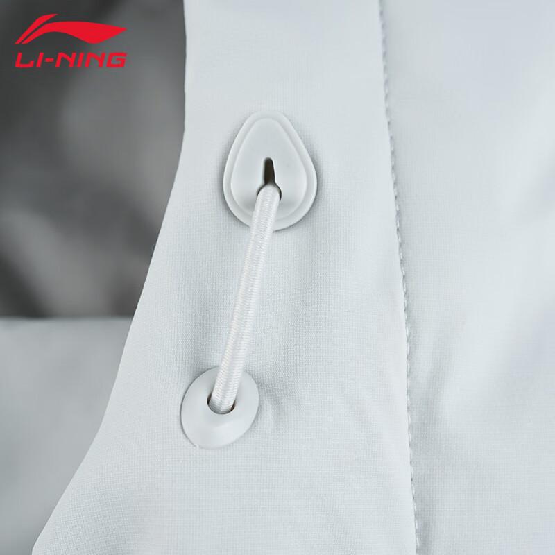 Li-Ning Мужская короткая пуховая куртка с капюшоном U291