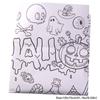 Cartoon Halloween Graffiti Tablecloth Creative DIY Party Tablecloth  Classroom Activities