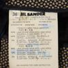 Jil Sander Сделано в Италии Брюки слаксы из шерстяной смеси 36 Темно-синий Женские Б/У