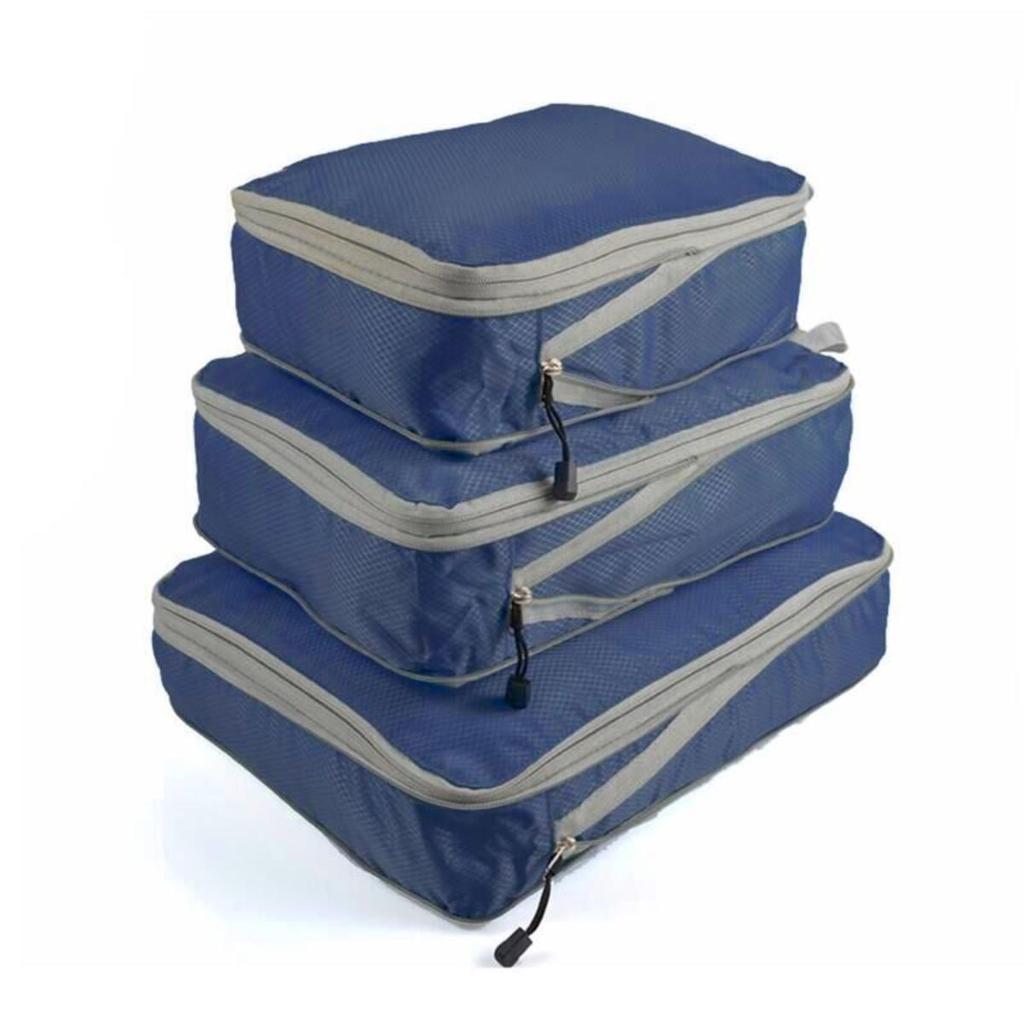 3Pcs/set Compressible Travel Storage Bag Portable Large Capacity Storage Bag Suitcase Luggage Packing Cubes