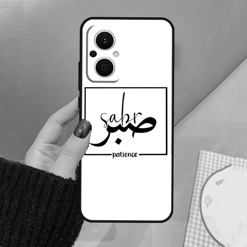 Чехол Sabr Patience Funda для OPPO Reno 10 11 12 13 14 Pro 8 7 Lite 11F 12F 13F 14F Чехол для OPPO Find X8 X5 X6 X9 Pro