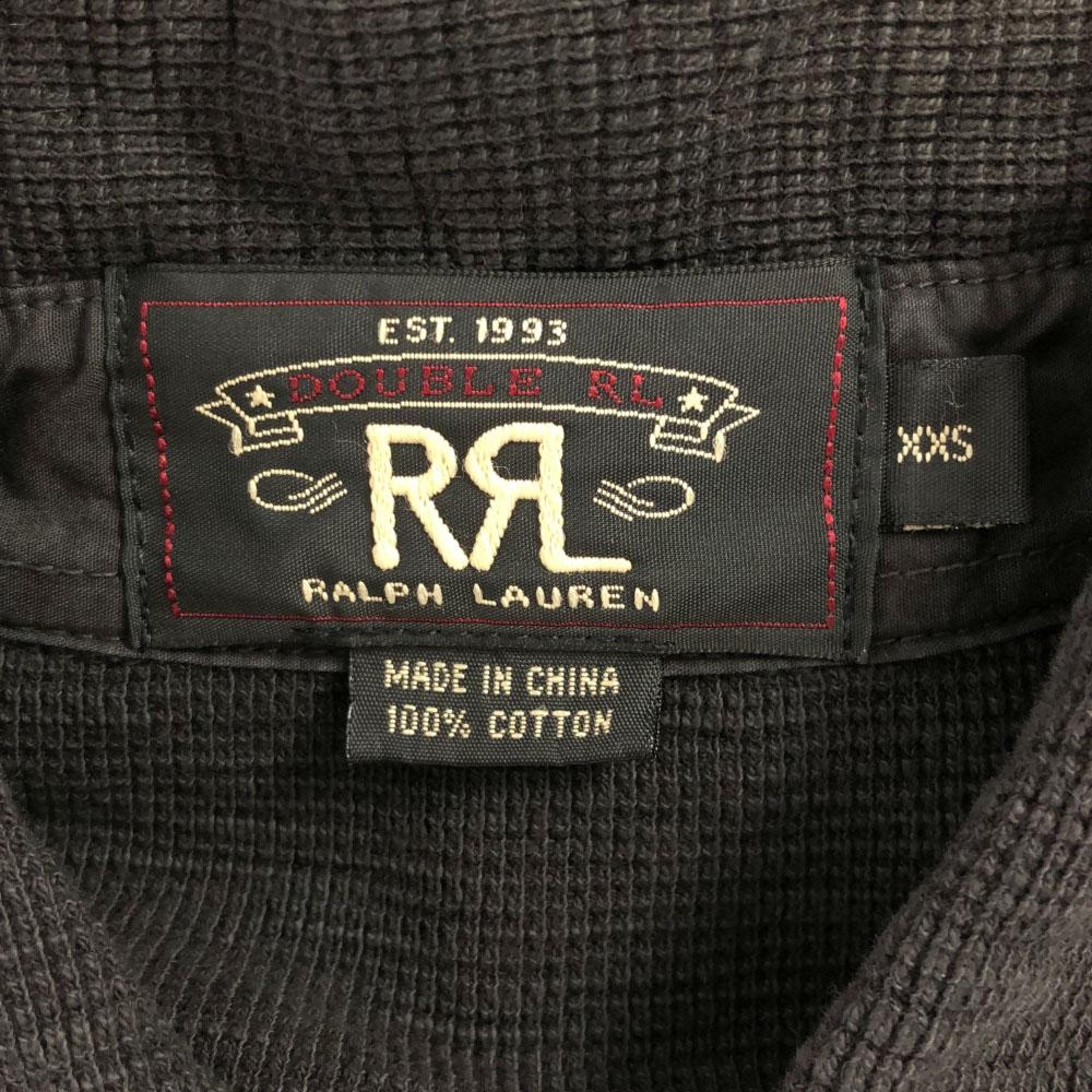 RRL 1 звезда Рубашка в стиле вестерн с длинным рукавом XXS Коричневая RALPH LAUREN Мужская Б/У