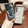 Чехол для телефона с синим тюльпаном для Samsung Galaxy S23 S23ultra S22 S22ultra S21 Plus S20ultra S20 Fe, чехлы с цветами, прозрачный мягкий чехол