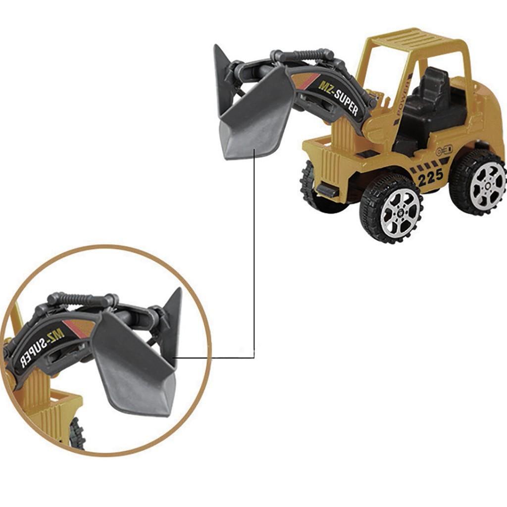 6 предметов Игровые транспортные средства Строительная техника Грузовик Автомобили Набор игрушек с приводом от трения