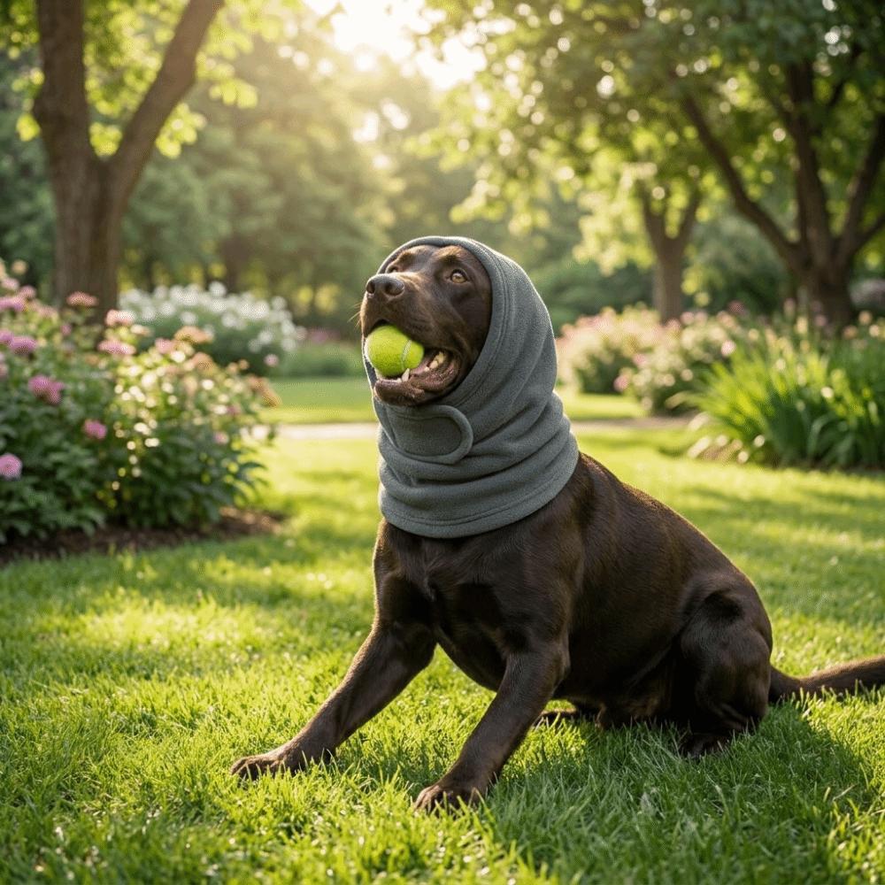 Noise Reduction Dog Soothing Headgear Breathable Dog Ear Cover Dog Ear Muffs Beauty Care