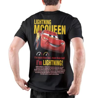 Винтажные коричневые футболки Cars Mater Салли Каррера мужские 100% хлопок футболка Молния Маккуин футболка подарок на день рождения одежда