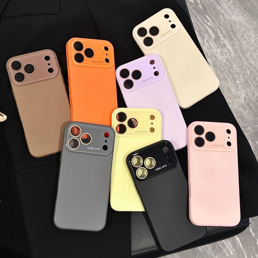Мягкий силиконовый чехол для iPhone 17 Pro Max: Защита от падений, Текстура, как у кожи, Большое окно