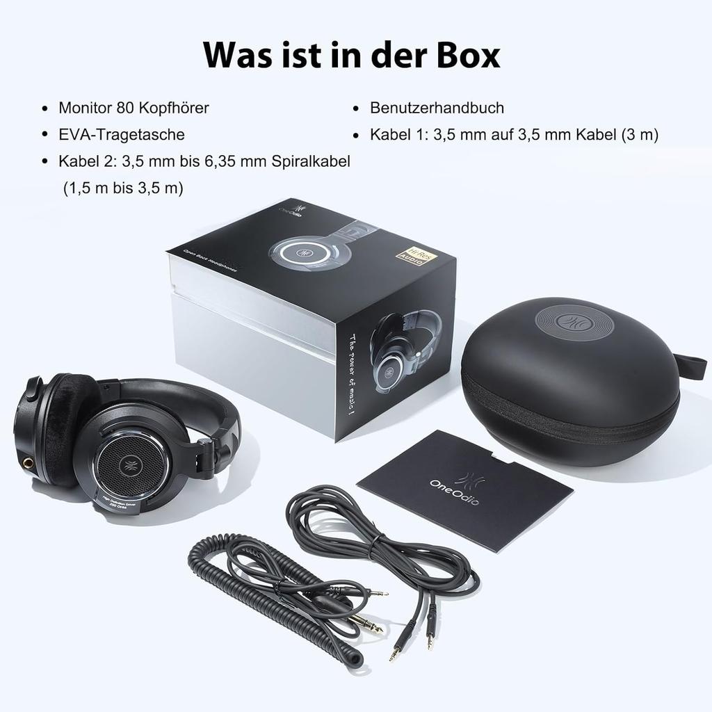 M80 Открытые студийные наушники с кабелем, накладные наушники с сопротивлением 250 Ом, мониторные наушники 80 для микширования, мастеринга, редактирования, бархатные амбушюры, съемный кабель