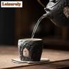 Чайная чашка из керамики в стиле ваби-саби, ручная работа, чашка Дуньхуанского Будды, ретро-чашка мастера, керамическая кружка Чачжань, чайный сервиз кунг-фу, подарки