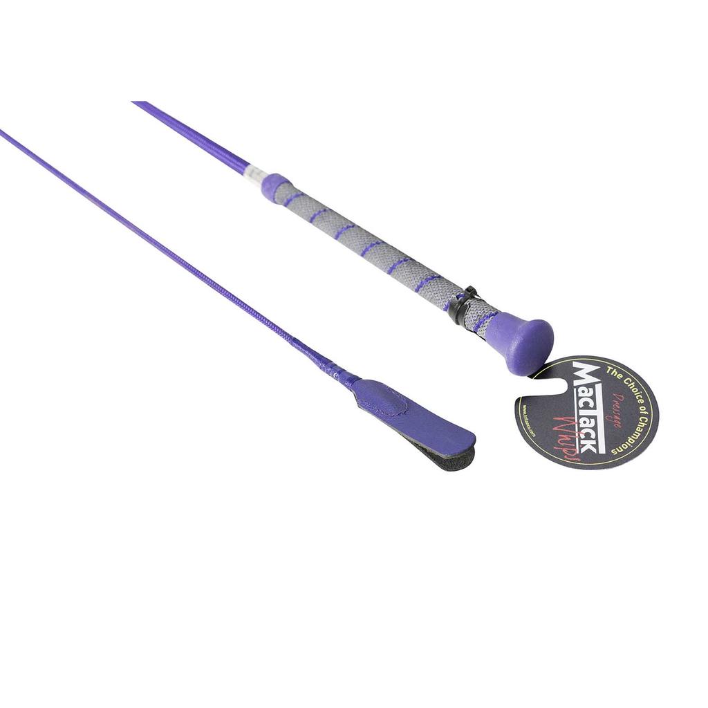 MacTack Кнут для выездки с витой резиновой ручкой