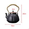 Cast Iron Tea Kettle Dispenser Teapot for Gas Induction