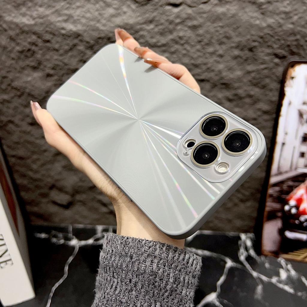 Для IPhone16 Красочный узор Aurora CD для IPhone15 Чехол для телефона для Apple 14promax Защитный чехол Защита от падений