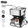 Small Coffee Machine Semi-Automatic Italian Household Milk Frother All-In-One Coffee Machine