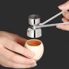 1/2 шт. Нержавеющая сталь Инструмент для разбивания яичной скорлупы Легкий гаджет для разбивания яиц Открывалка