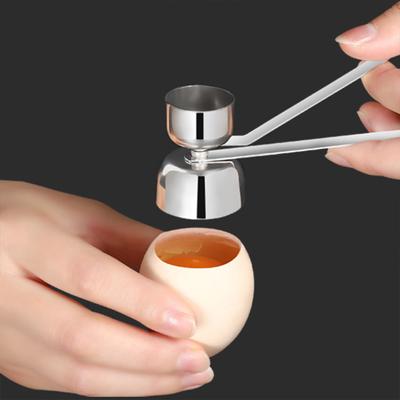 1/2 шт. Нержавеющая сталь Инструмент для разбивания яичной скорлупы Легкий гаджет для разбивания яиц Открывалка
