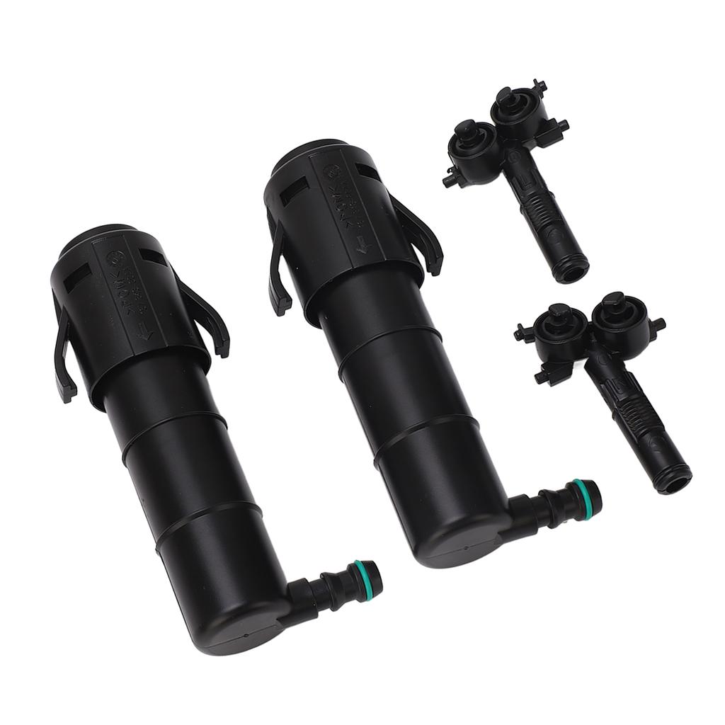 1 Pair Headlight Washer Nozzle 13227348 Headlamp Washer Fluid Jet Replacement for Opel Insignia A 2009 To 2017