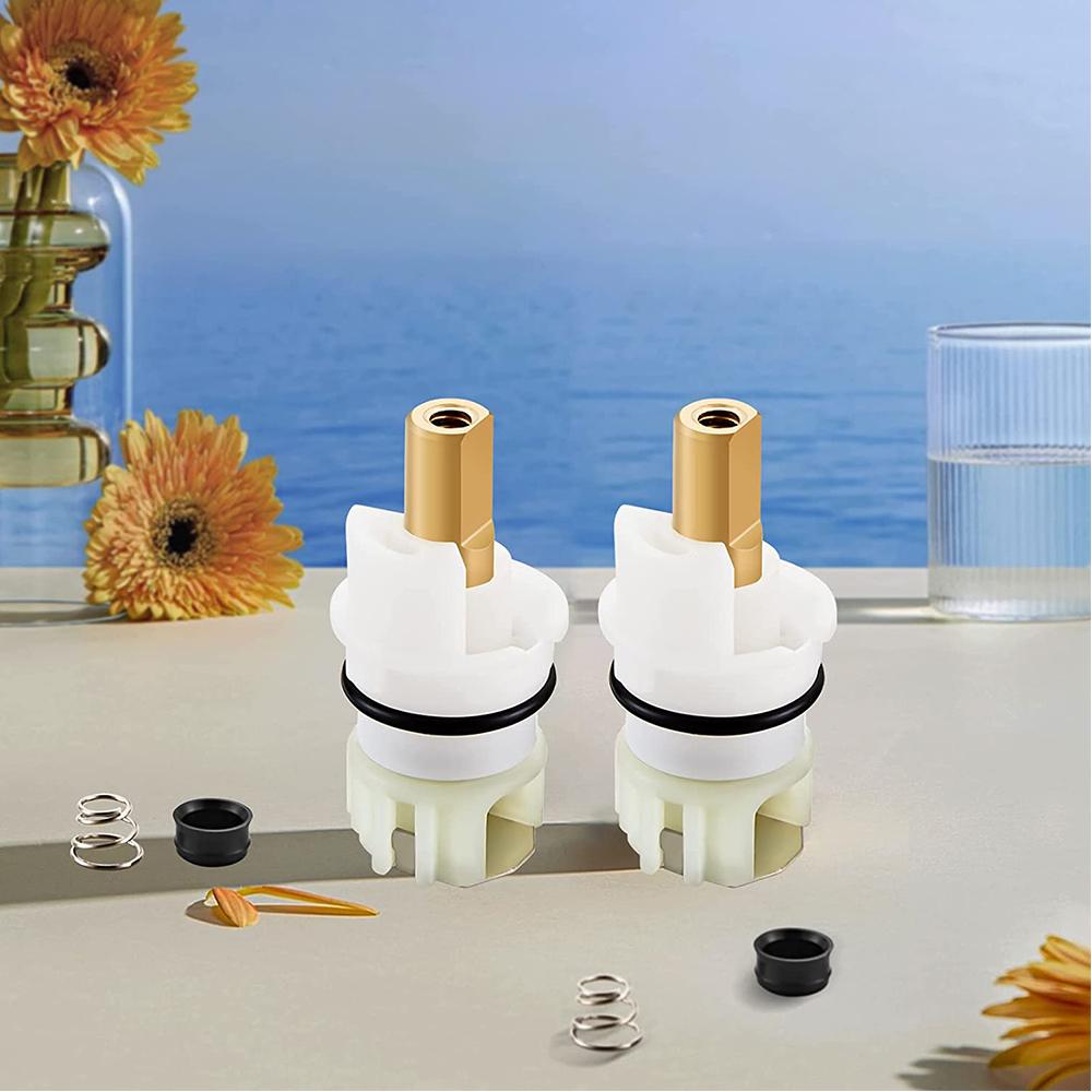 RP25513 Faucet Stem Assembly Fits for Delta Roman Two-Handle Faucet Repair Kit