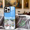 Cute D-Doubao D-Duck Phone Case For iPhone17,16,15,14,13,12,11 Plus,Pro Max Magnetic For Magsafe Wireless Charging