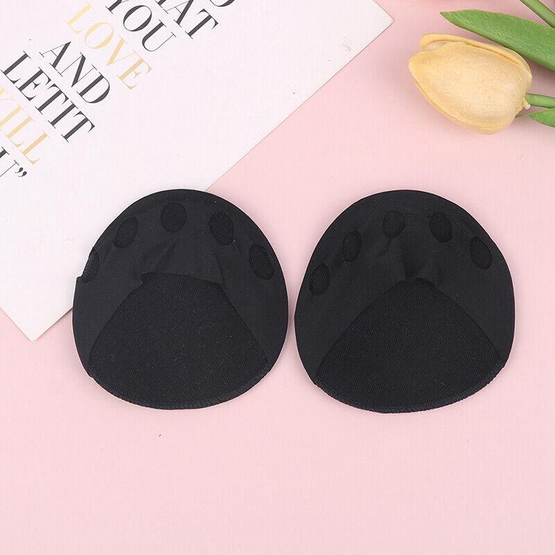 Подушечки для пальцев ног, противоболевые, противоскользящие подушечки для передней части стопы, полустельки, невидимые носки