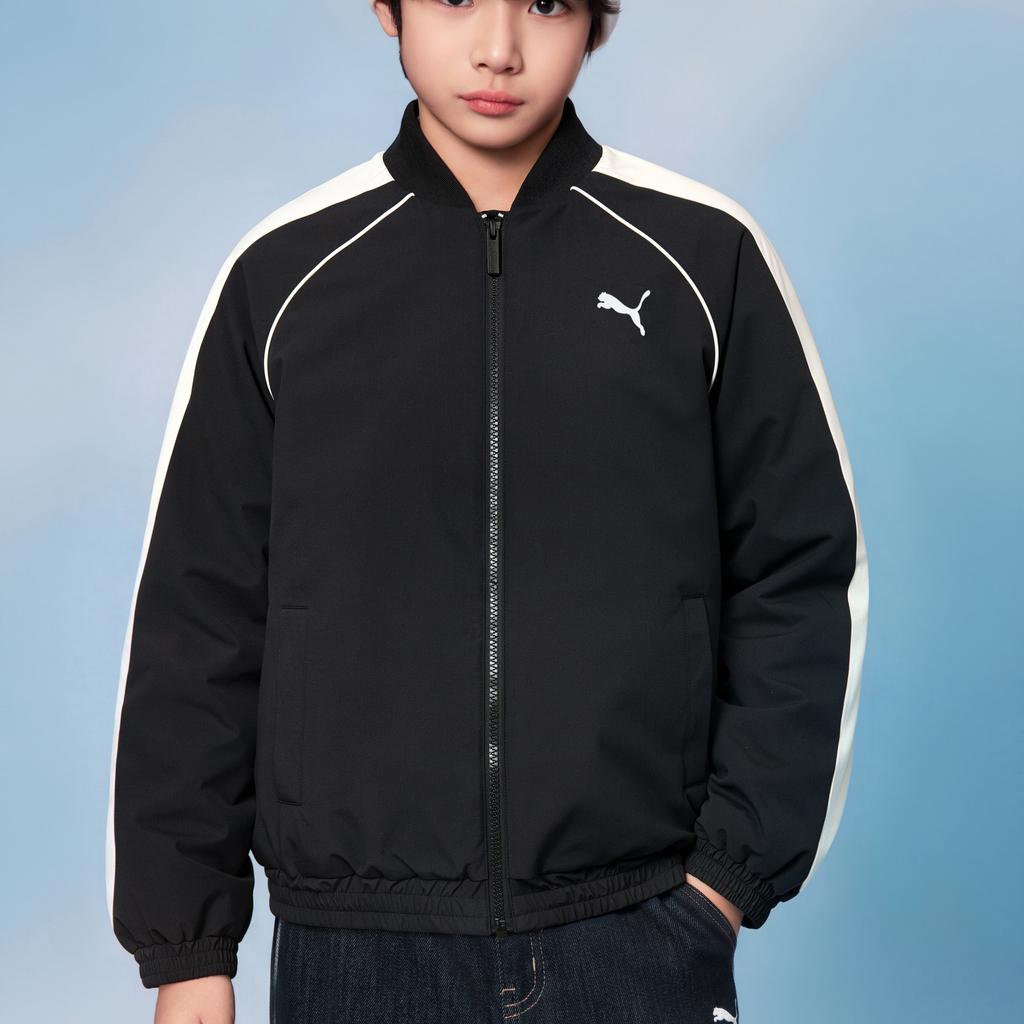 PUMA Kids Padded Jackets Baseball Collar Thickened 353926106202-90001