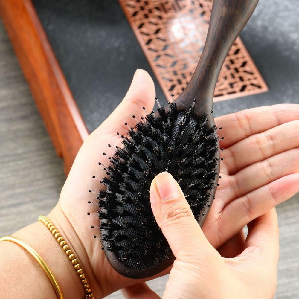 Bristle Air Bag Hair Comb Hair Beauty Scalp Massaging Hairbrush Retro Hair Styling Tool Lady/Girl