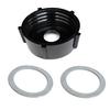 Blender Jar Base + 2Pcs Rubber O-Ring Gaskets Compatible with Oster Blender 4902-003