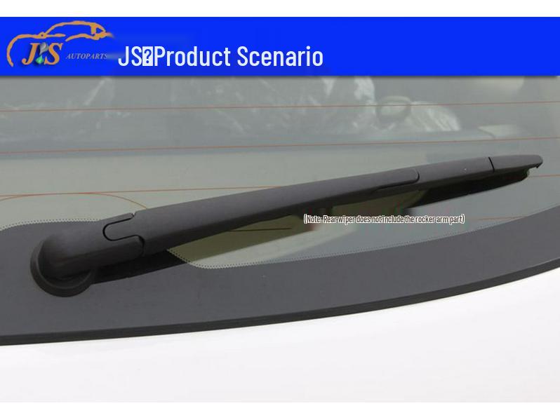 Задний дворник BAIC Senova X55 - Совместим с 15 моделями, Пластиковый каркас, Резиновая полоска из натурального каучука