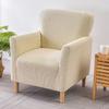 Banquet Armchair Slipcover Stretch Jacquard Chair Covers 1-Piece Sofa Cover Soft ArmChair Cover Single Couch Cover Furniture Protector for Living Room