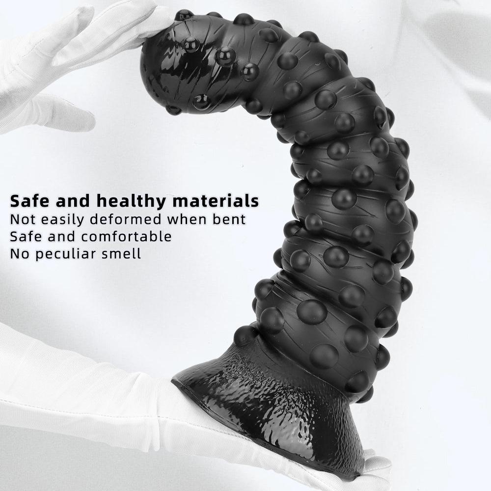 Большая Анальная Пробка с Присоской Резьбовой Мастурбатор Анальный Расширитель Гей Секс-Игрушка Фистинг Большой Член Реалистичный Пенис