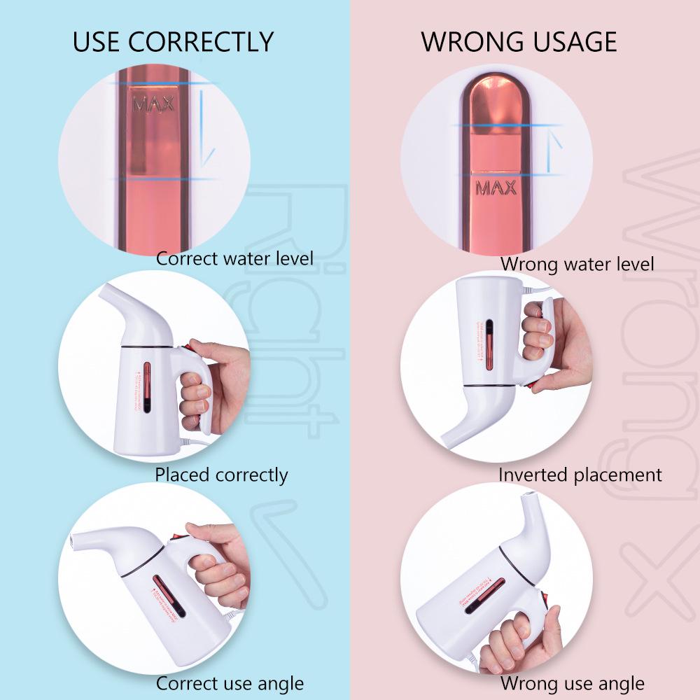 Портативный паровой утюг 110 В для одежды