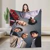 Warm Soft Blanket Camping Band Santos Bravos Throw Blanket Flannel Bedspread For Home Decor Print Sofa Bed Cover