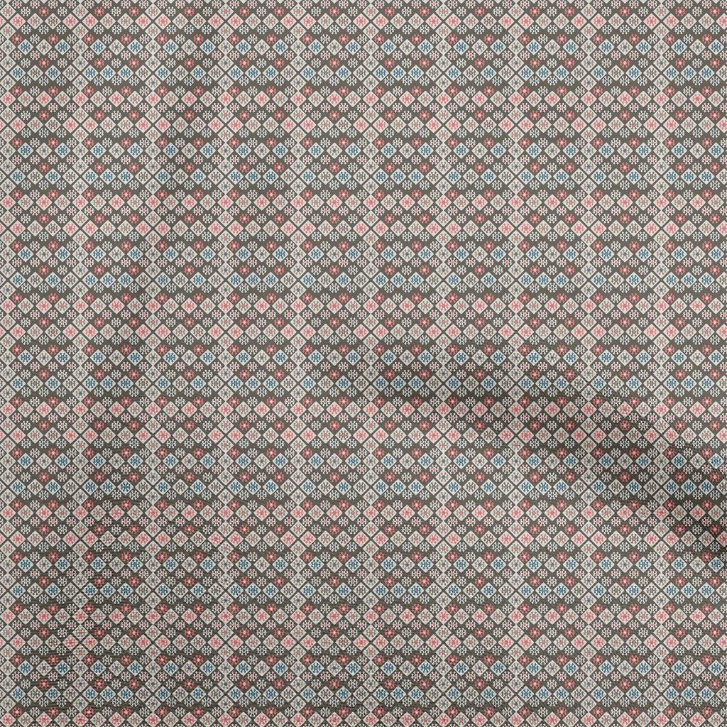 oneOone Ткань Cotton Flex Dark Peach, азиатская швейная ткань Kilim, по ярдам, напечатанная своими руками, швейные принадлежности для одежды, 40 дюймов