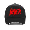 Модная Бейсболка с Принтом Бренда Slayer Хэви-метал Трэш Рок-группы Летняя Регулируемая Металлическая Лента Кепки Унисекс Snapback