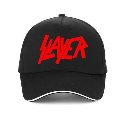 Модная Бейсболка с Принтом Бренда Slayer Хэви-метал Трэш Рок-группы Летняя Регулируемая Металлическая Лента Кепки Унисекс Snapback
