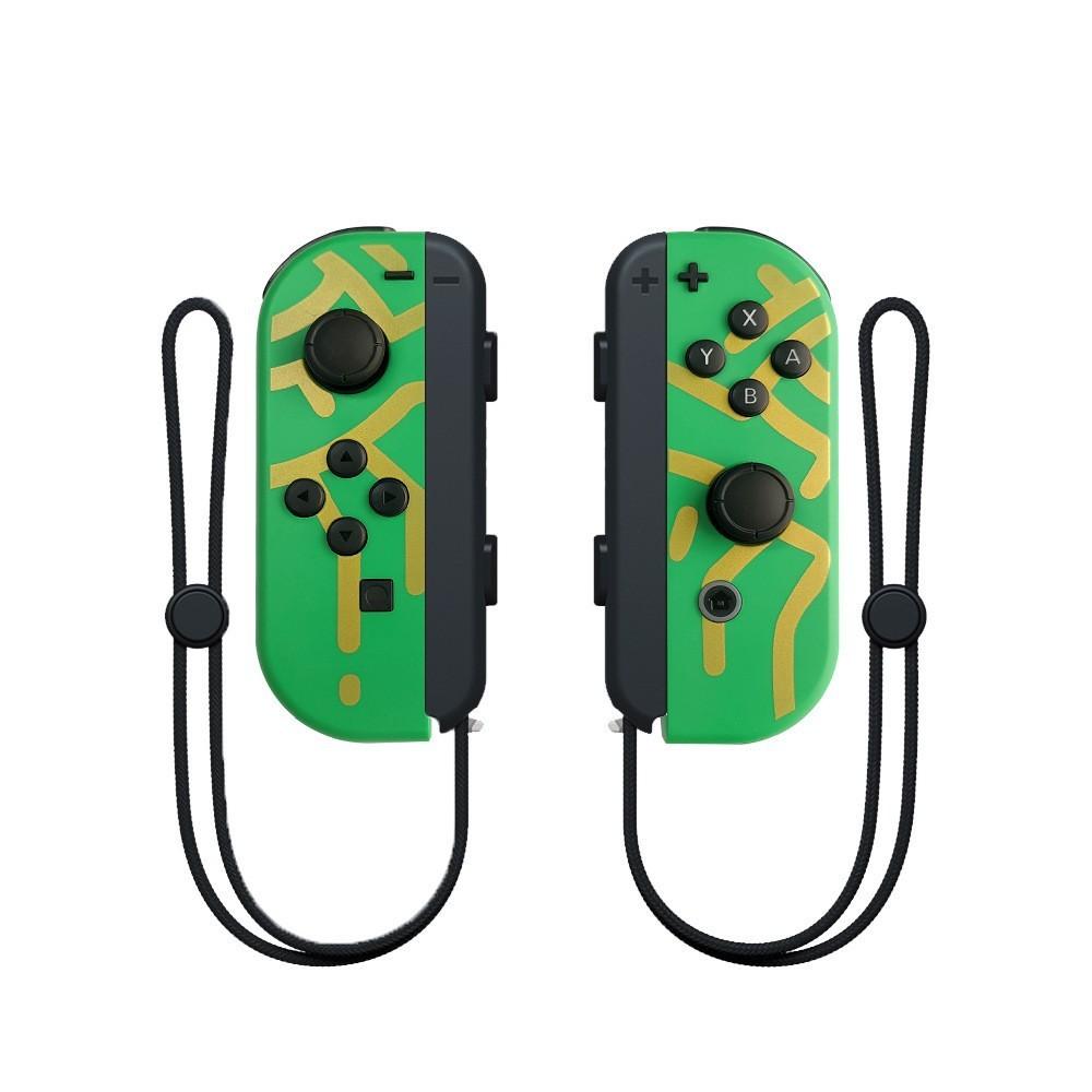 3 Wireless Splatoon Controller L R Pair Compatible For Nintendo Switch Con Joy