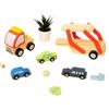 Tooky Toys Детская/Детская Моя Первая Деревянная Игрушечная Машинка-Транспортер