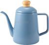 Fuji Enamel Cotton Plus Drip Pot 1.0L Ash Blue CTP-1.0DP.AB
