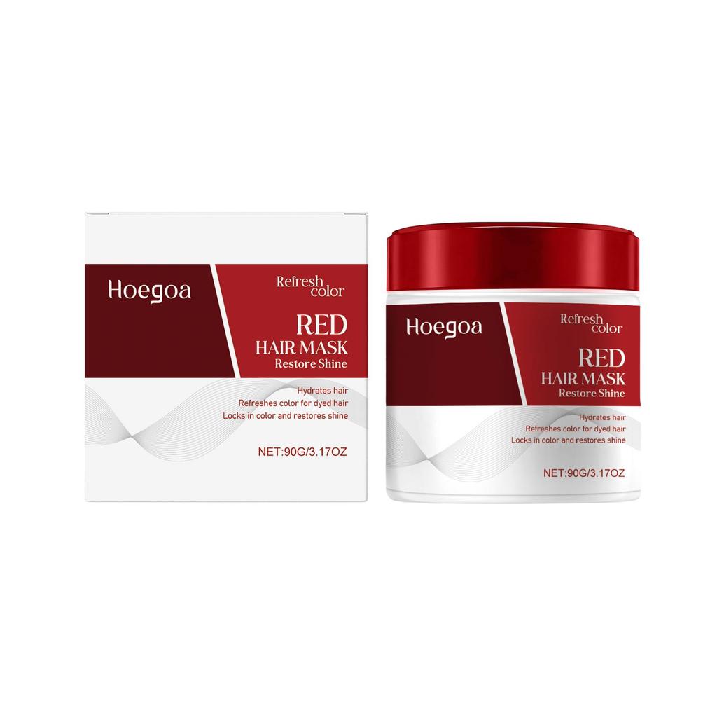 Hoegoa Moisturizing Hair Mask (90g), Nourishes and Smooths Hair, Evens Out Hair Color, Improves Dry and Frizzy Hair,for Daily Hair Care